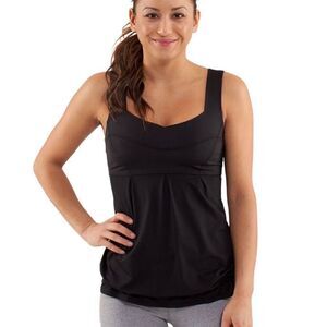 Lululemon Run: Tame Me Tank Black Size 6‎